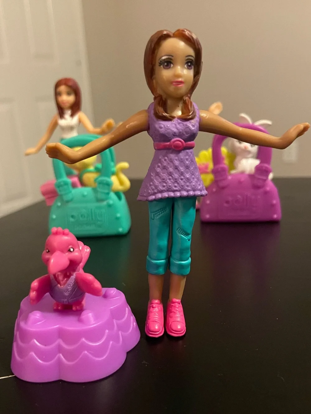 McDonald's Polly Pocket Figures with Pets